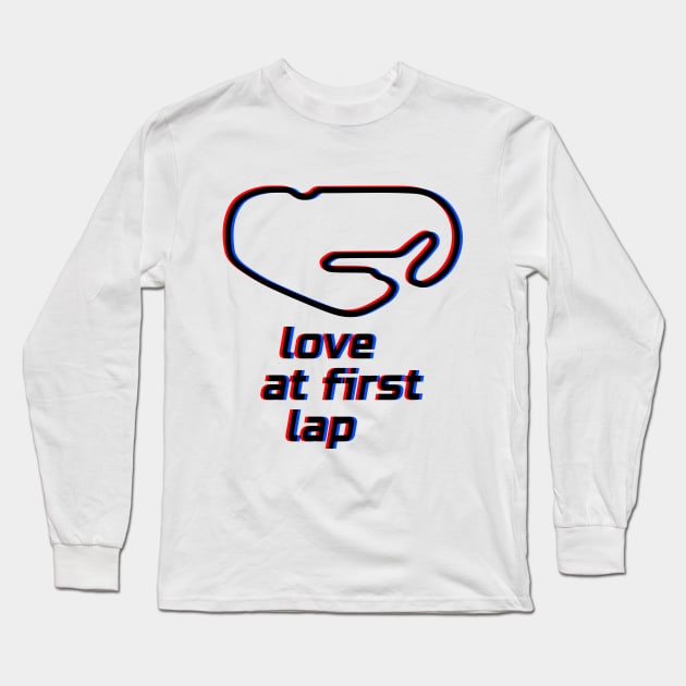 Love at first lap - Daytona. Racing & Sim Racing - Motorsport Collection. Long Sleeve T-Shirt by rimau